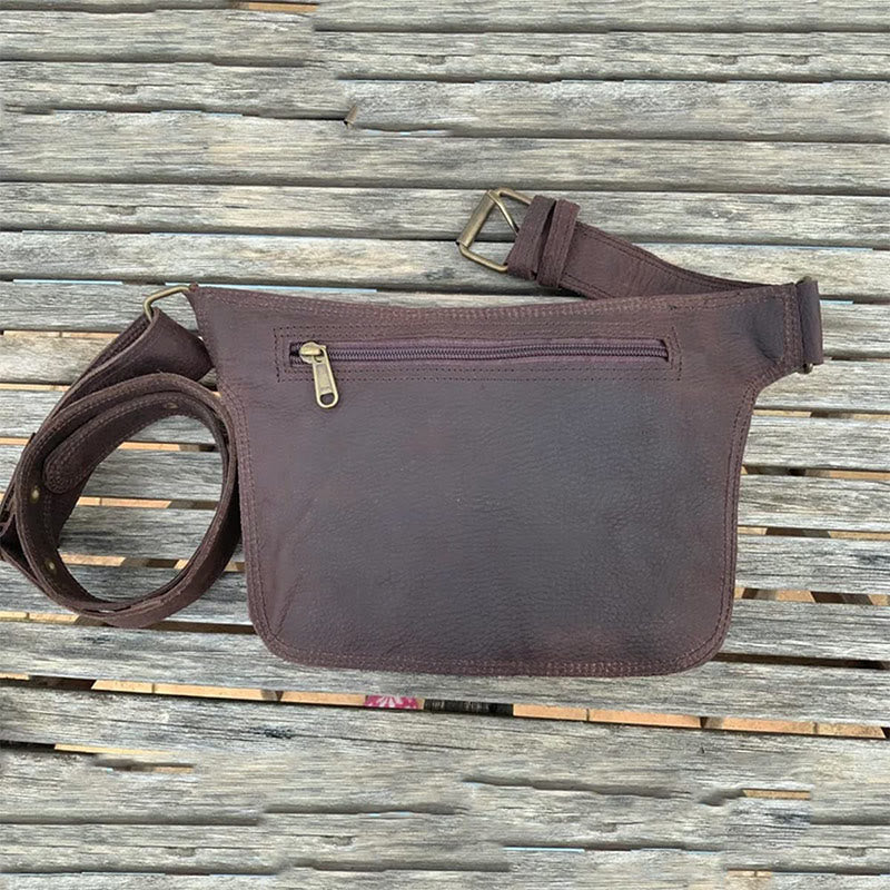 Hüfttasche für den Außenbereich, mit Retro-Schnalle, Utility-Gürteltasche