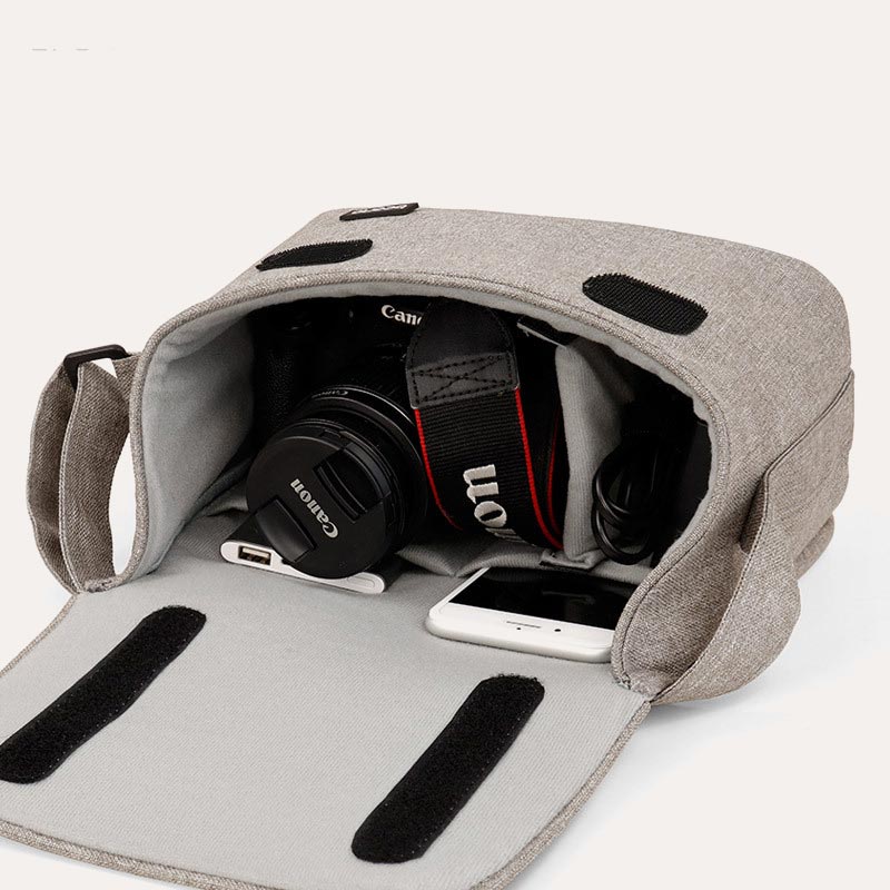 Leichte tragbare Kameraschultertasche Unisex Freizeit-Umhängetasche