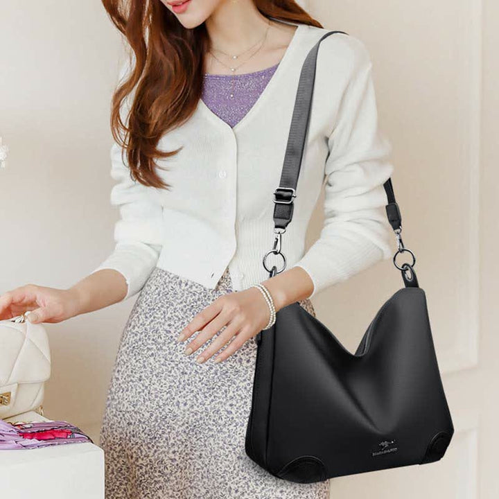 Handtaschen für Damen, wasserdicht, Hobo-Tote, Bucket-Geldbörsen mit Crossbody-Gurt