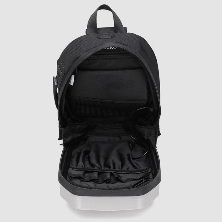 Modische Schultertasche für Herren, wasserdicht, robust, mit USB-Ladeanschluss