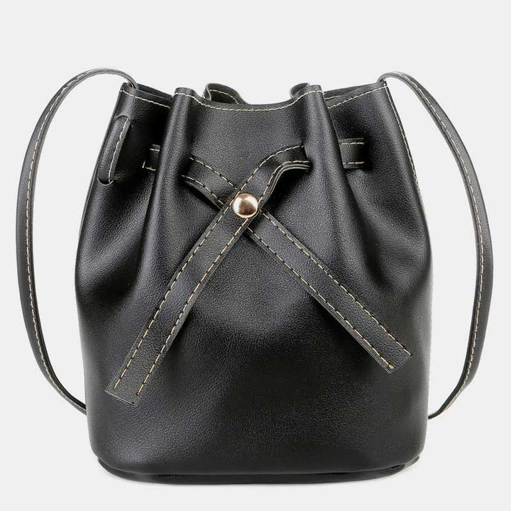 Umhängetasche für Damen aus PU-Leder, minimalistische Schultertasche für den täglichen Gebrauch