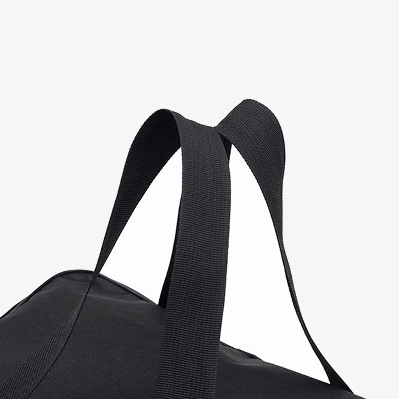 Kurzreise-Gepäcktasche mit Rollen für Damen, tragbar, konvex, Rucksack