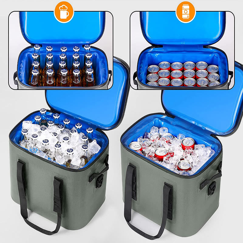 Kühltasche für Camping, auslaufsicher, große Kapazität, Outdoor-Eisbeutel