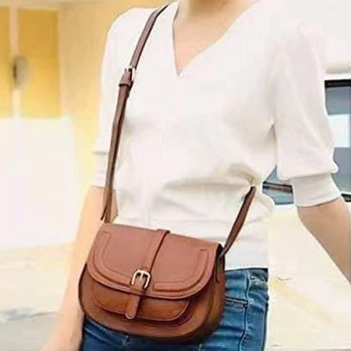 Elegante Satteltasche, einfache Magnetschnalle, Dating-Tasche für Frauen