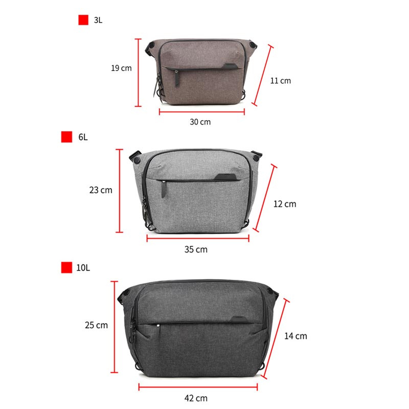 Leichte, wasserdichte Umhängekameratasche Unisex Kameratasche Handtasche