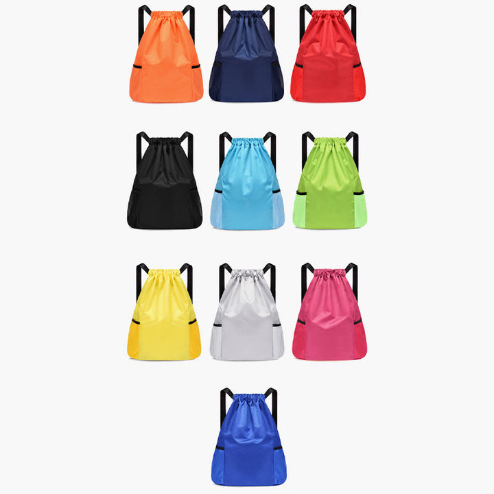 Rucksack für Outdoor-Sport, leicht, mit Kordelzug, einfache Fitnesstasche