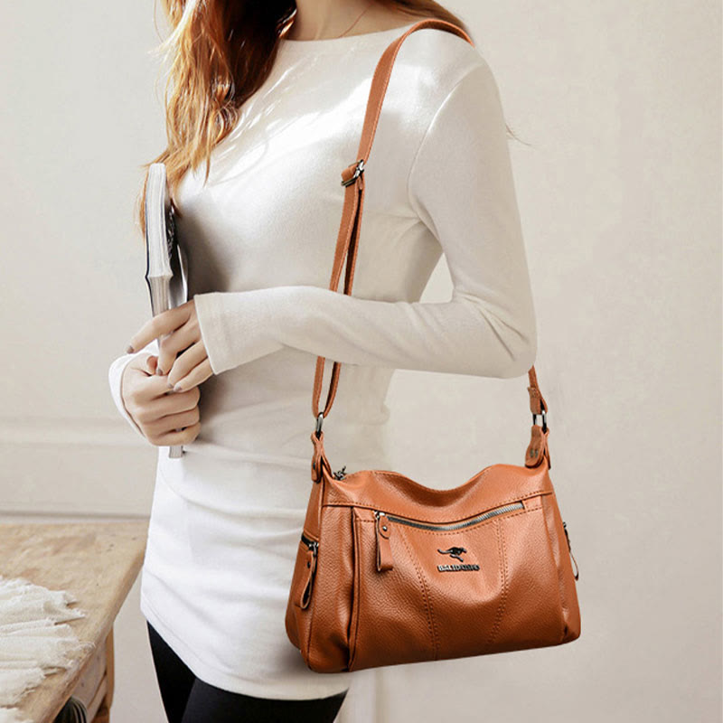 Umhängetasche mit verstellbarem Riemen für Damen, große, stilvolle Reisetasche