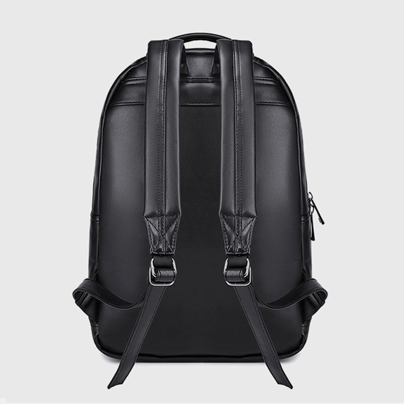 3D Totenkopf Punk Nieten Leder Rucksack Wasserdicht Geprägte Geister Kopf Knapsack