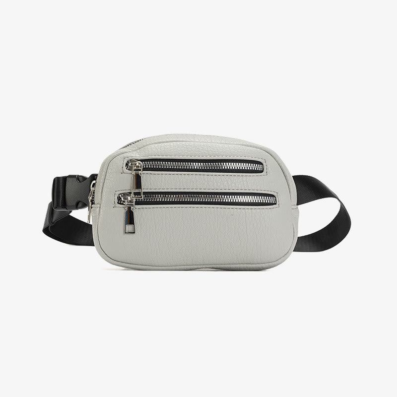 Multifunktionale Sport-Gürteltasche für Herren, einfarbig, Umhängetasche