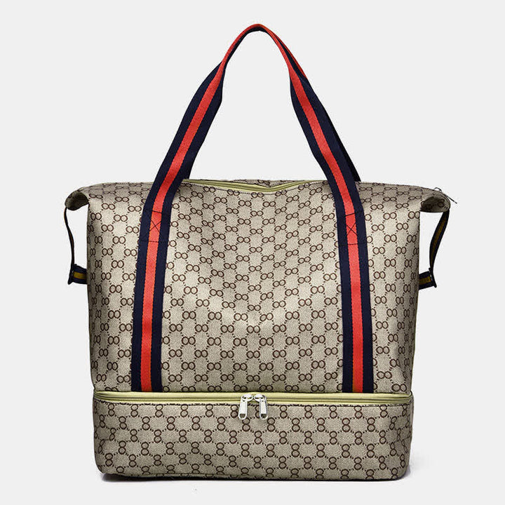 Reisetasche für Damen, Sport-Handtasche mit Nassfach, Schuhfach