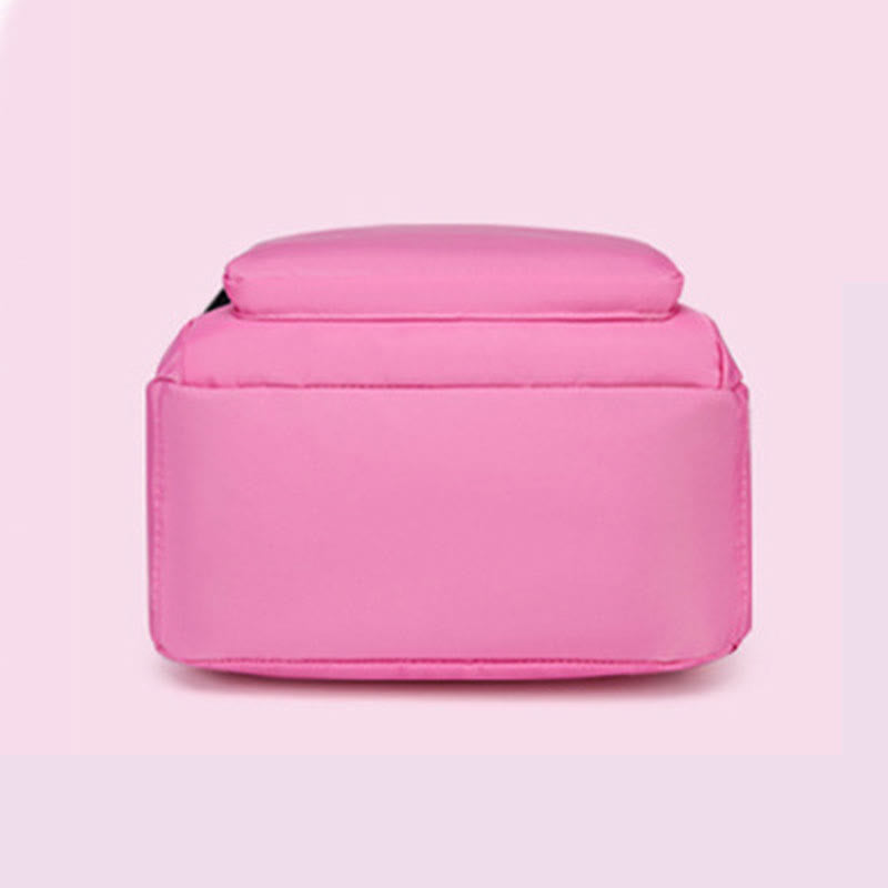 Rucksack für den täglichen Gebrauch, schlichter, einfarbiger, lässiger Oxford-Tagesrucksack