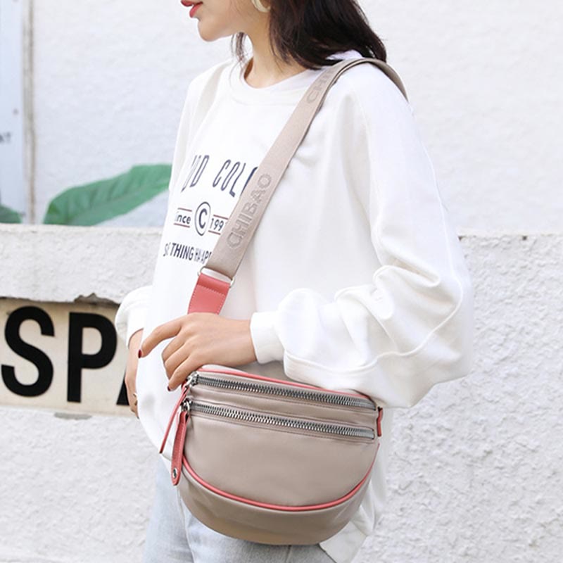 Umhängetasche für Damen, leicht, lässig, aus Nylon
