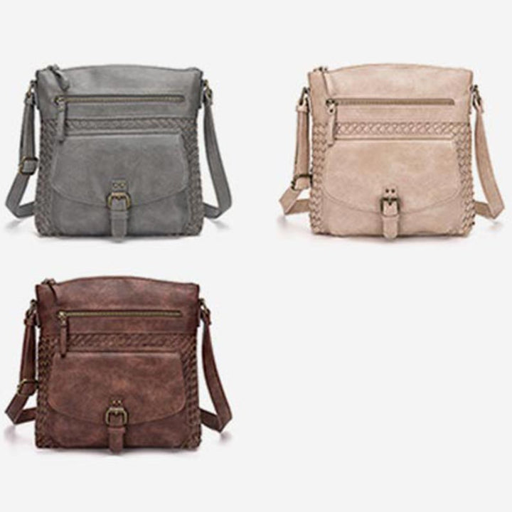 Umhängetasche aus PU-Leder für Damen, Geldbörse, Reisetasche, Schultertasche 