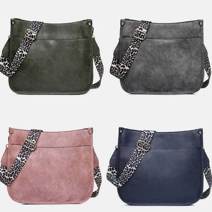 Vintage-Umhängetasche für Damen, leicht, wasserdicht, lässige Schultertasche