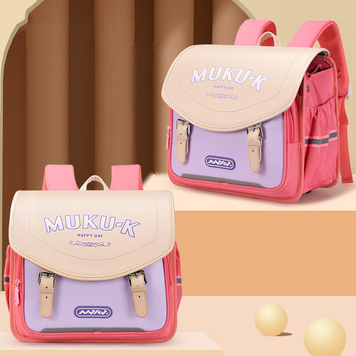 Kinderrucksack für Mädchen und Jungen, robust, atmungsaktiv, mit Reflektorstreifen