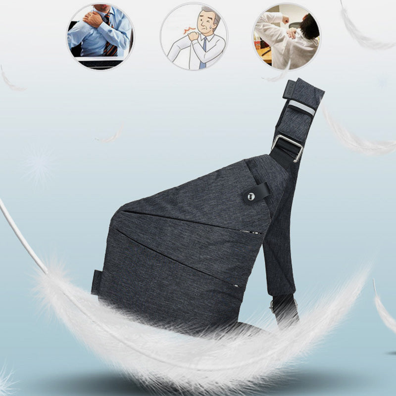 Multifunktionale wasserdichte Schultertasche Brusttasche Sport