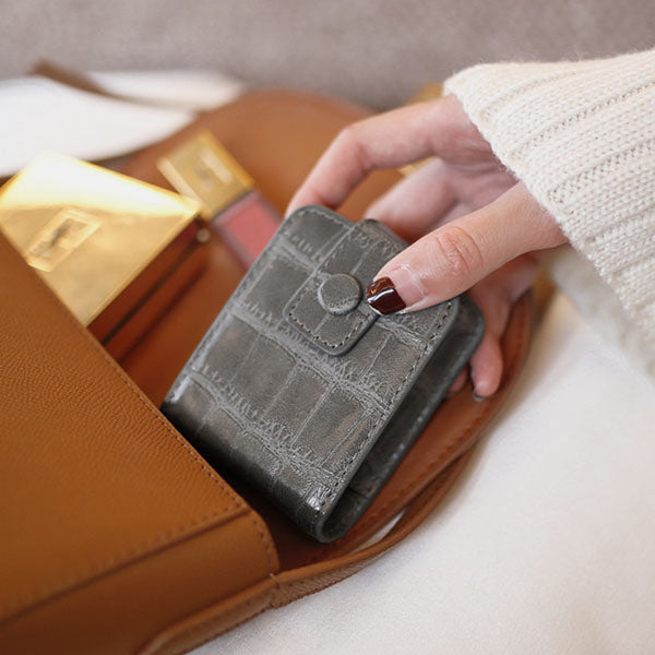Lippenstiftetui mit Spiegel, süße tragbare Make-up-Tasche