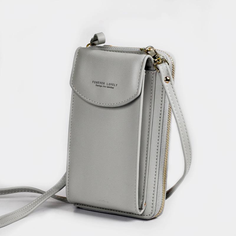 Solide Telefontasche mit mehreren Taschen und großem Fassungsvermögen