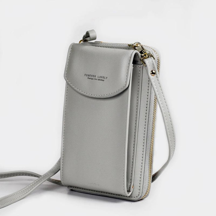 Solide Telefontasche mit mehreren Taschen und großem Fassungsvermögen