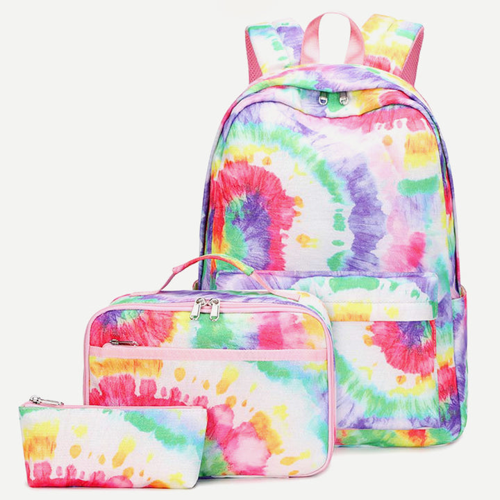 Schulrucksack für Mädchen und Frauen, Laptop, College, Büchertasche mit Lunchtasche, Stiftetui
