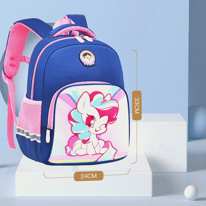 Rucksack für Kinder mit Cartoon-Charakter-Druck, leichter Oxford-Schulrucksack