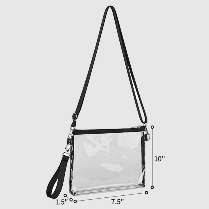 Transparente Telefontasche für den täglichen Gebrauch, wasserdichte, lässige Geldbörse