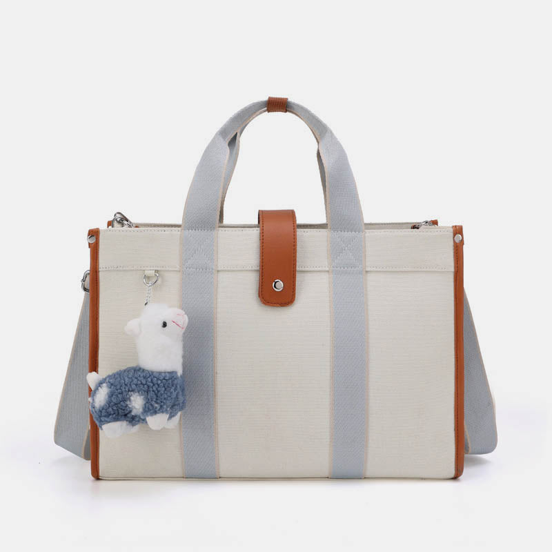 Tragetasche mit schweren Fächern, große Kapazität, Handtasche für junge Mütter, Einkaufstasche, Strandtasche, Reisetasche