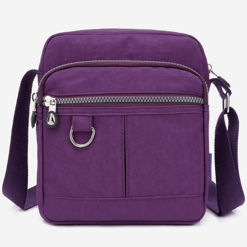 Damen Umhängetasche mit mehreren Taschen, lässige Reise-Schultertasche