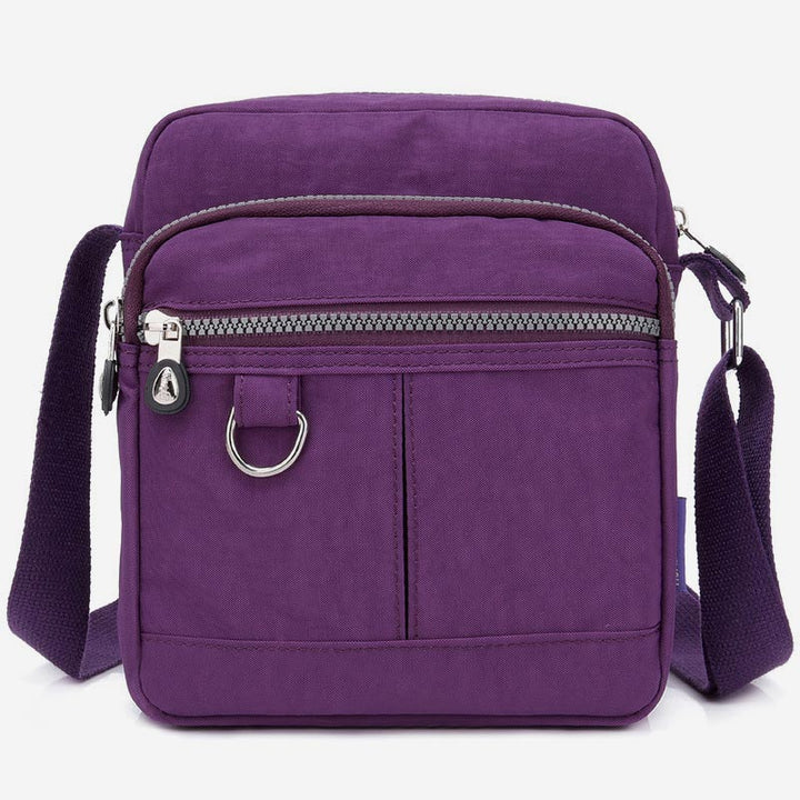 Damen Umhängetasche mit mehreren Taschen, lässige Reise-Schultertasche