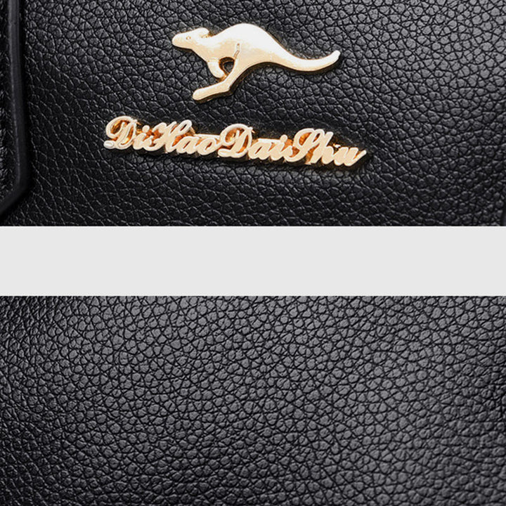 Elegante Tragetasche mit großem Fassungsvermögen und mehreren Taschen, Diebstahlschutz, Handtasche
