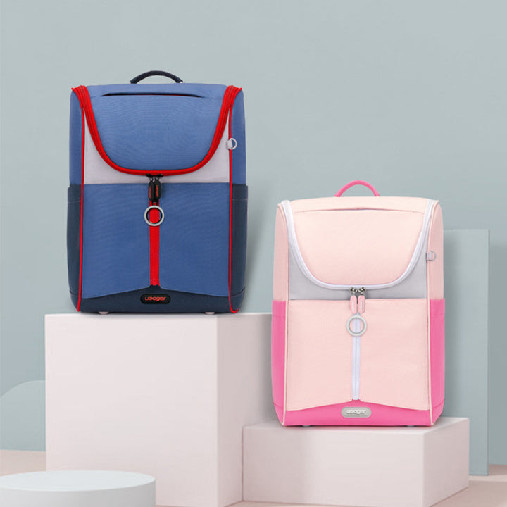 Leichter Kinderrucksack für Mädchen und Jungen, klassischer Schulrucksack