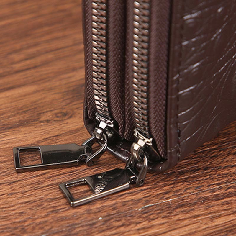 Handytasche mit abnehmbarem Riemen für Damen, Umhängetasche aus geprägtem Leder
