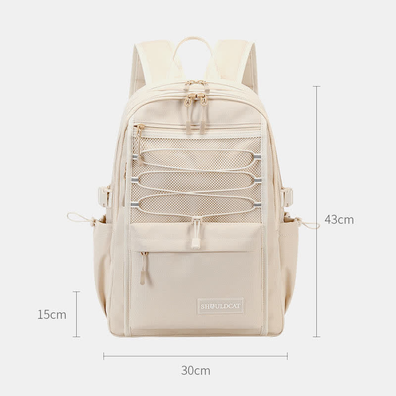 Leichte Schultasche, lässiger Tagesrucksack, College-Laptop-Rucksack, Büchertasche, Reise-Tagesrucksack