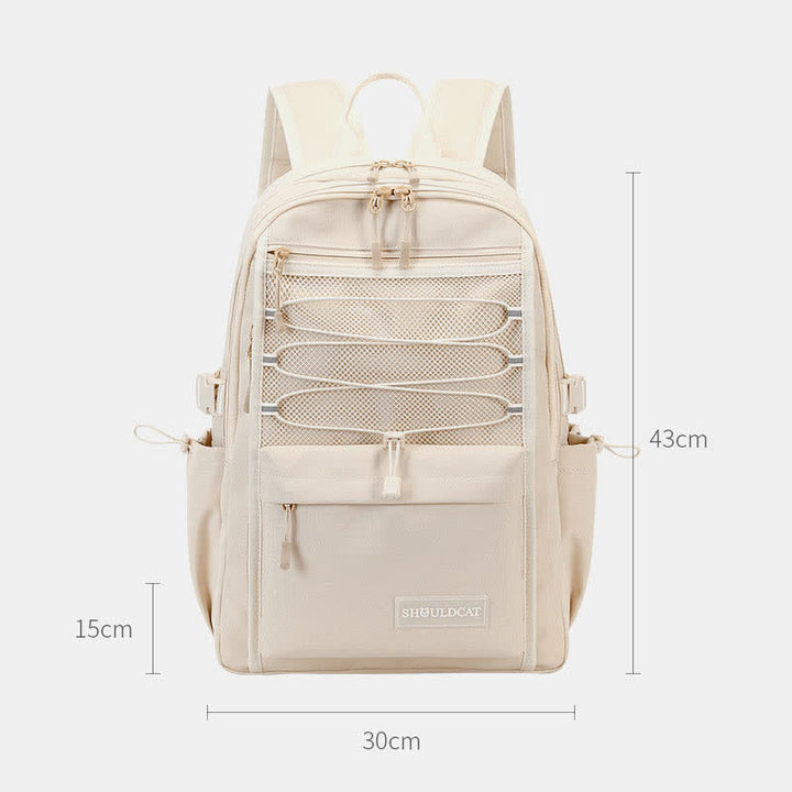 Leichte Schultasche, lässiger Tagesrucksack, College-Laptop-Rucksack, Büchertasche, Reise-Tagesrucksack