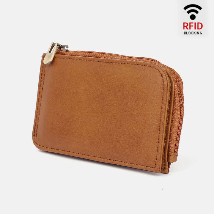 RFID-Diebstahlschutz Vintage-Geldbörse Kartenhalter