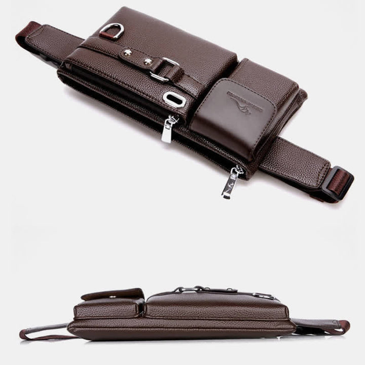 Wasserdichte Schultertasche mit mehreren Taschen