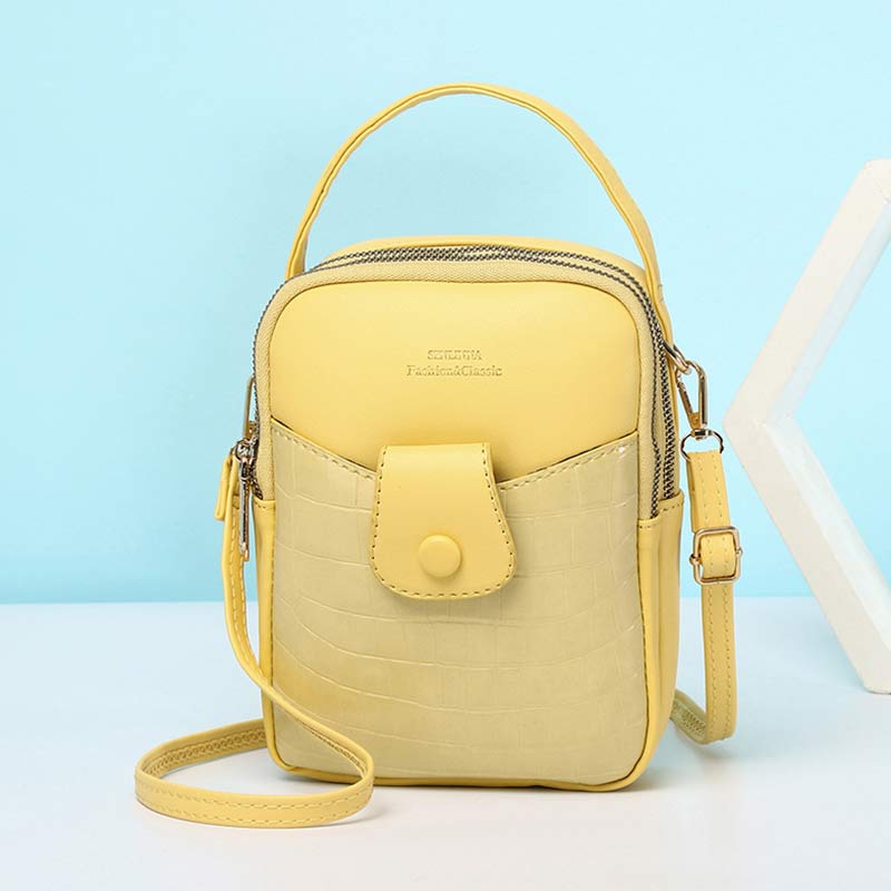 Kleiner Rucksack für Damen, Mehrzweck-Design, Handtasche, Umhängetasche