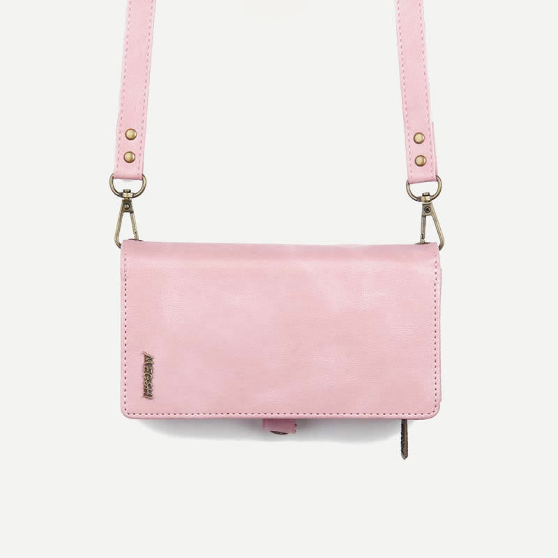 2-in-1-Telefontasche/Geldbörsenhülle für iPhone mit Umhängegurt