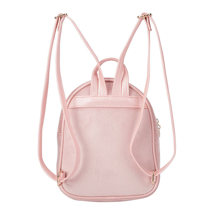 Mini-Rucksack mit aufgesticktem Katzenmuster