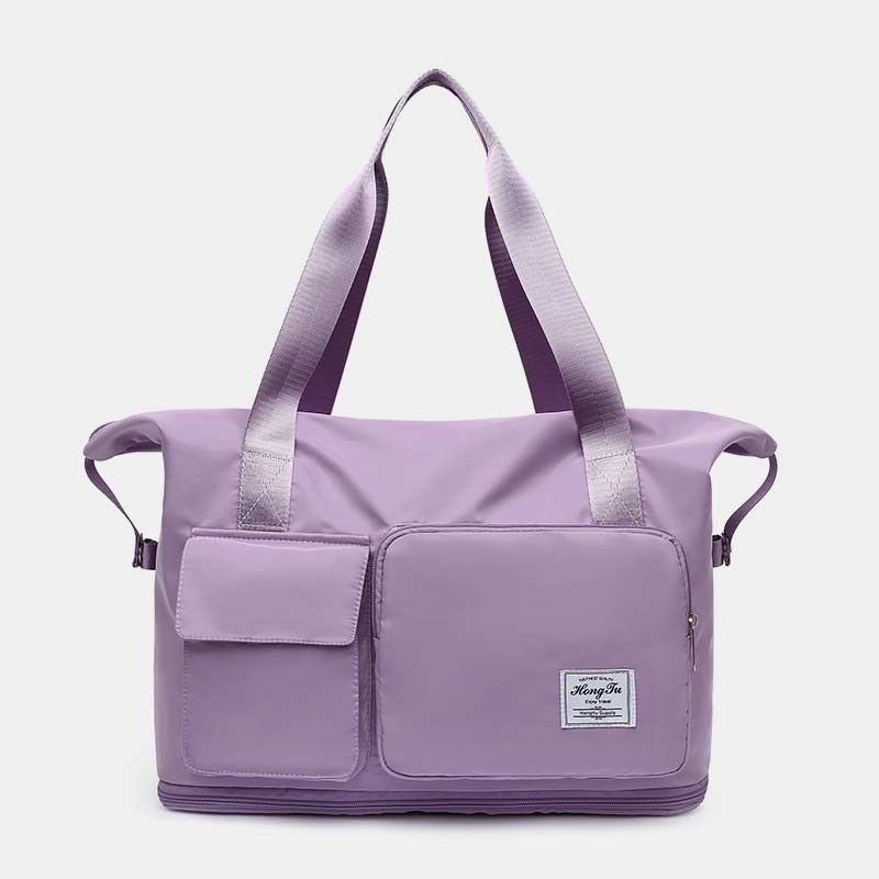 Tragbare Reisetasche mit großem Fassungsvermögen für Damen und Herren, faltbare Reisehandtasche