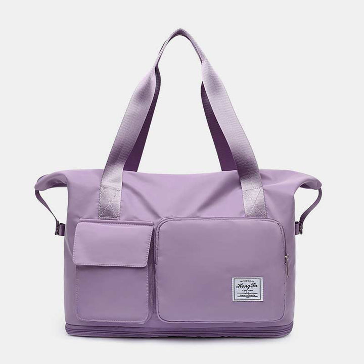 Tragbare Reisetasche mit großem Fassungsvermögen für Damen und Herren, faltbare Reisehandtasche