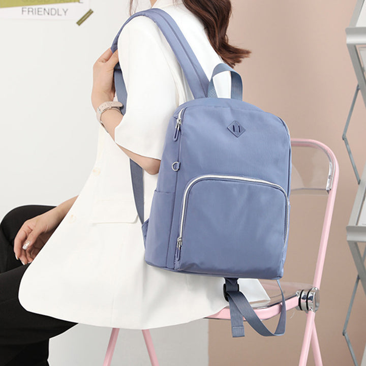 Diebstahlsicherer Rucksack für Damen, leicht, klassisch, einfach, wasserdicht, lässiger Reise-Tagesrucksack