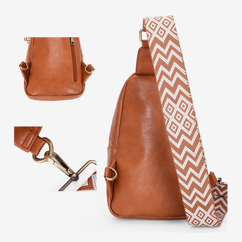 Schultertasche für Damen für den täglichen Gebrauch, Retro-Tasche aus weichem Leder