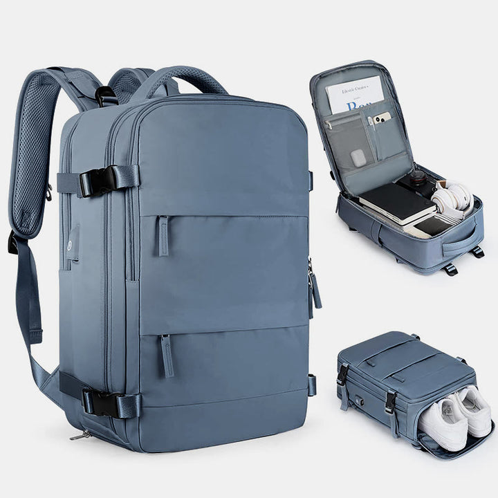 Rucksack mit mehreren Taschen für Frauen und Mädchen, Reise-Laptop-Rucksack, College-Büchertasche