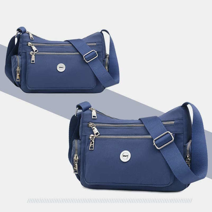 Umhängetasche mit mehreren Taschen für Damen, leicht, geräumig, Schultertasche