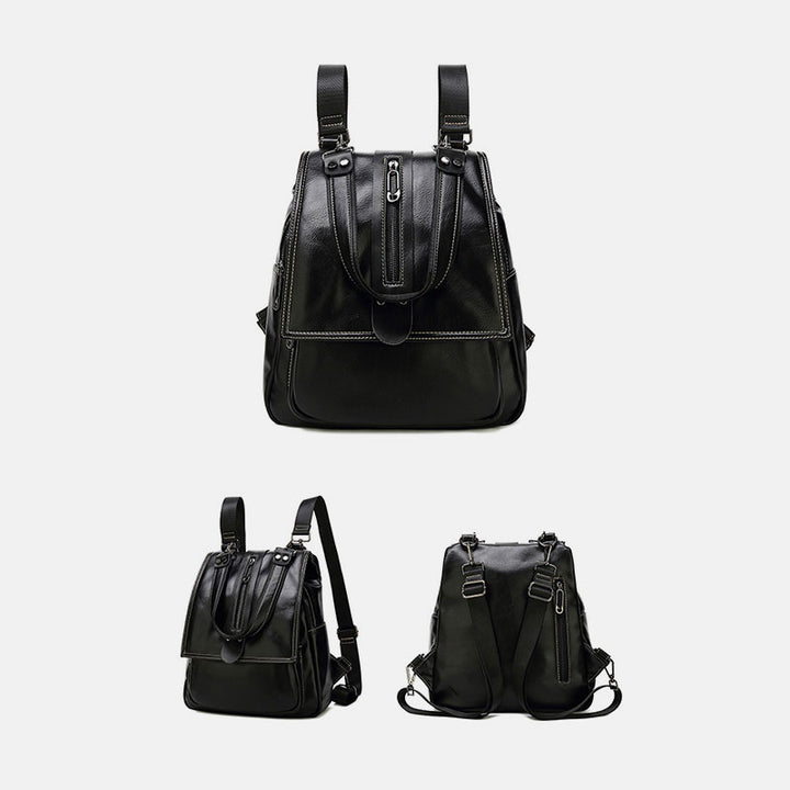 Damen Modischer Rucksack, Geldbörse, multifunktionales Design, Umhängetasche mit Schultergurt