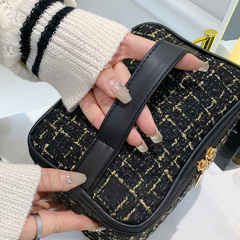 Tragbare Make-up-Tasche für Frauen Reisekosmetik-Aufbewahrungstasche