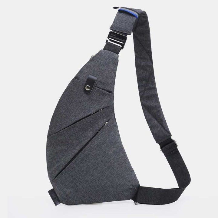 Leichte, langlebige Sling-Brusttasche, wasserdicht, kratzfest, Tagesrucksack, lässige Herren-Geldbörsen