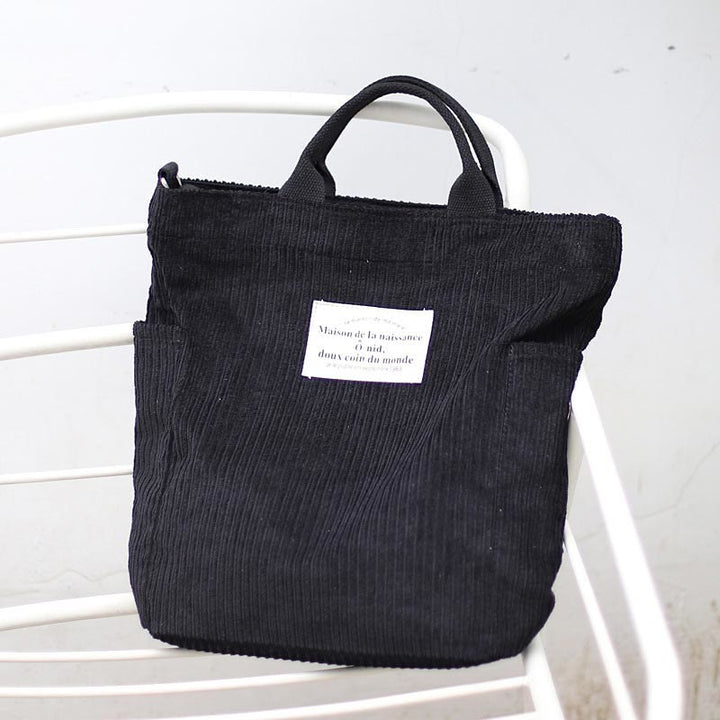 Tragetasche für Damen, Retro, große Reisehandtasche aus Canvas