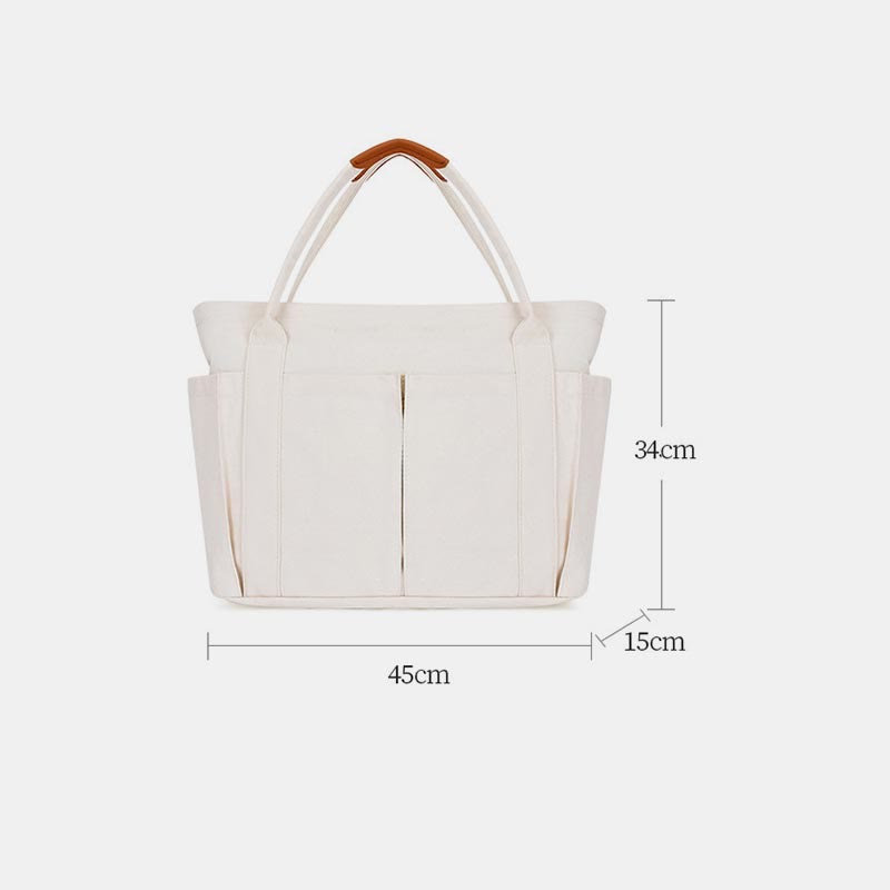 Tragetasche für Damen, minimalistische Einkaufs-Umhängetasche mit großem Fassungsvermögen